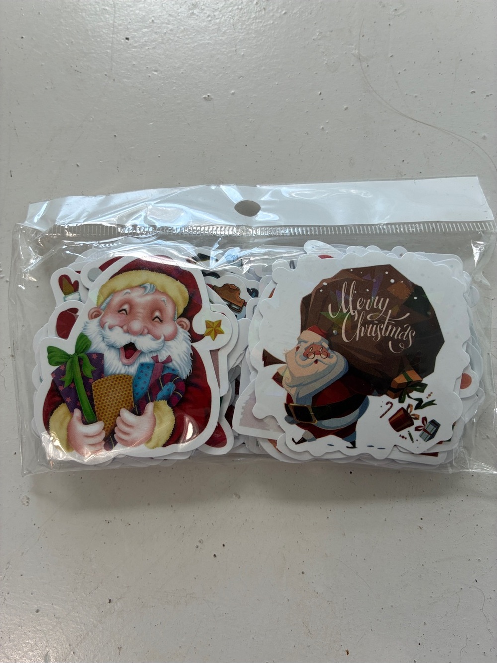 KAZJDKLL Christmas Sticker Pack 111 Pieces Water Bottle Stickers for Holiday